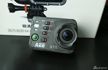 4K運動攝像機AEE S71功能(néng)評測 [ 新浪科技]