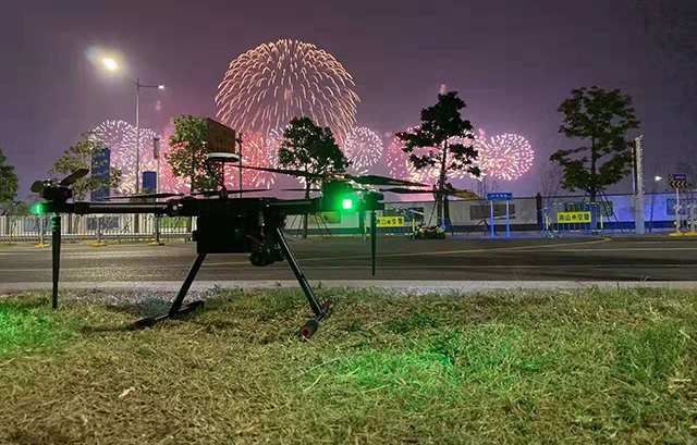 騰飛70年！AEE爲深圳國(guó)慶焰火晚會保駕護航！