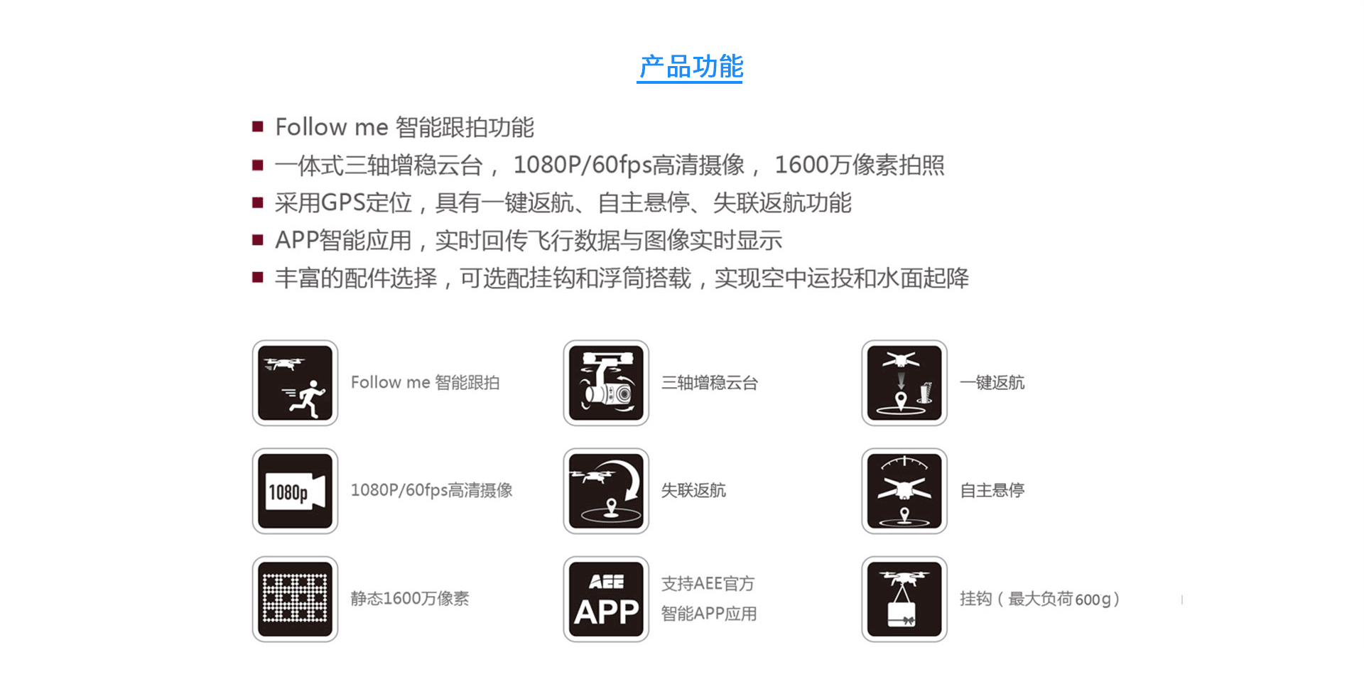 AEE航拍無人機A22S